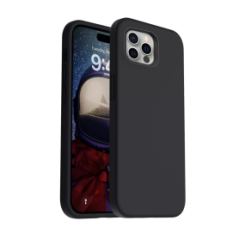 Coque en Cuir iPhone 16 Pro Noir — ECO · Smarty Paris 18e